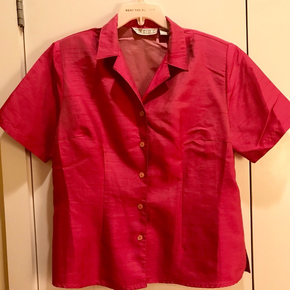 Pink blouse